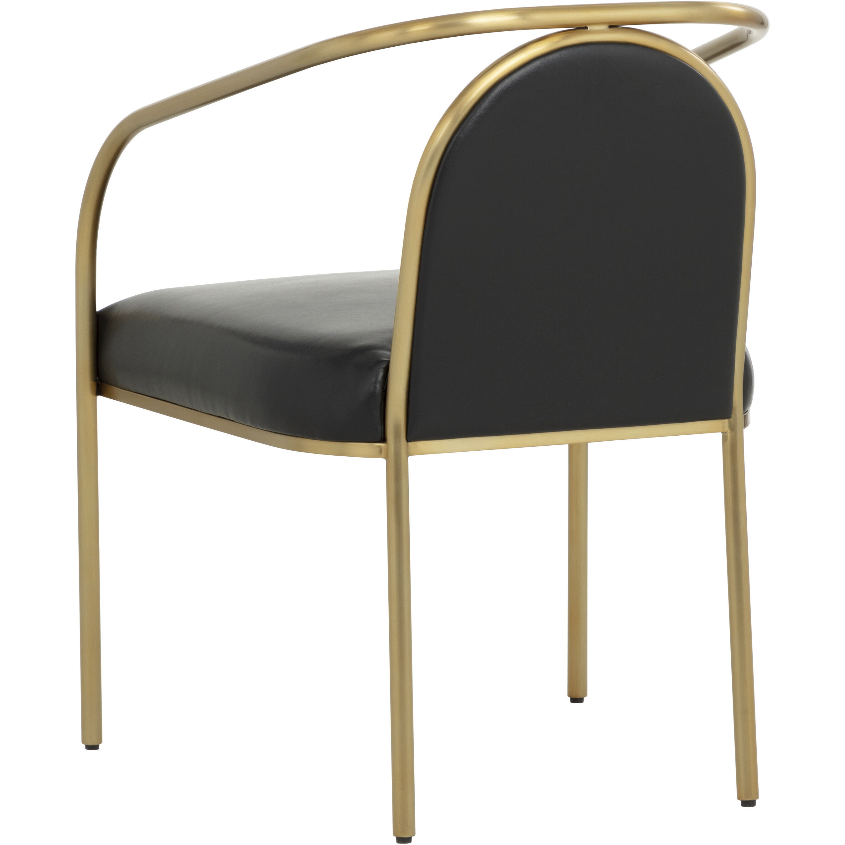 Cicero Cantina Black Dining Armchair